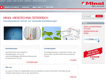 Tablet Screenshot of minol.at
