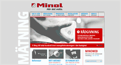 Desktop Screenshot of minol.se